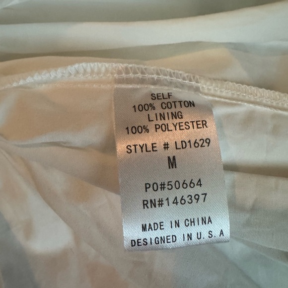 Lux Elegant White Tiered Mini Dress - Picture 10 of 10